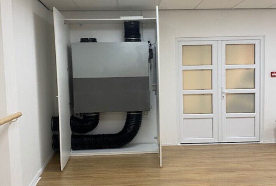 decentrale ventilatie wtw voor publieke voorzieningen